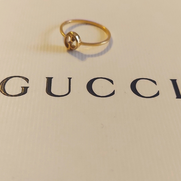 Beautiful 1973 Gucci 18kt gold fine ring, exquisite, late 2000's EVC! - Picture 4 of 8